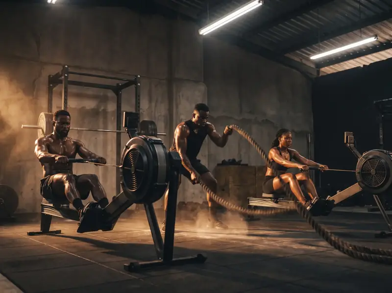 HIIT class