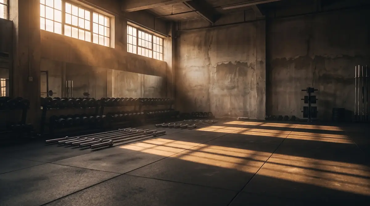 Gym floor at Ironhouse